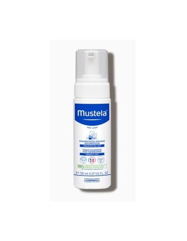 CHAMPU MOUSSE recien nacido 150ml. MUSTELA