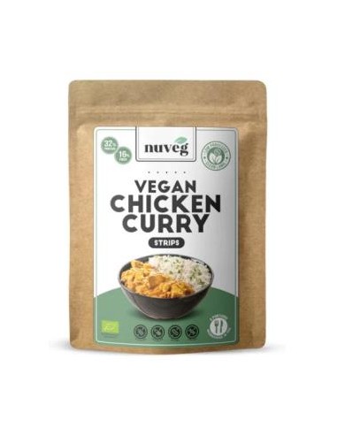 POLLO AL CURRY vegano 90gr. ECO SG NUVEG