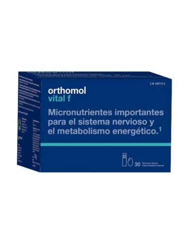 ORTHOMOL VITAL F 30 amp.beb.