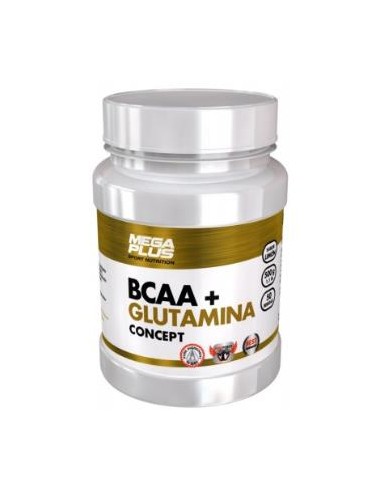 BCAA+GLUTAMINA CONCEPT limon 500gr. MEGA PLUS