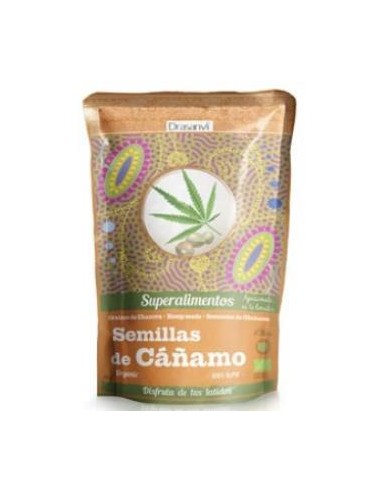 SEMILLA DE CAÑAMO superalimentos BIO 225gr DOYPACK DRASANVI