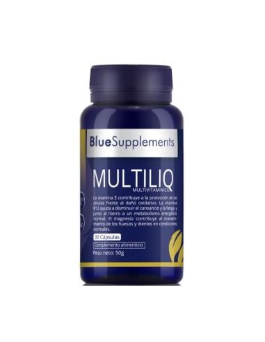 MULTILIQ vitamina y minerales 30cap. ERGONAT