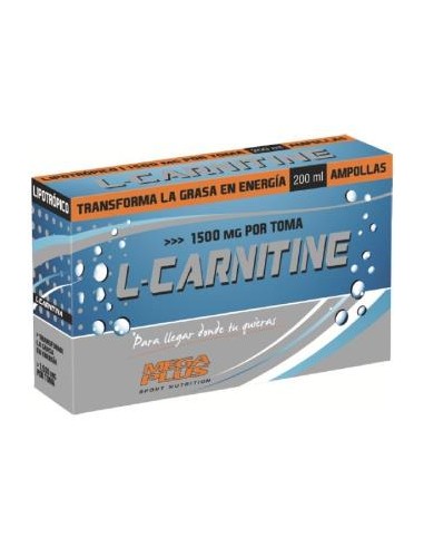 L-CARNITINA 1500mg 20amp. MEGA PLUS