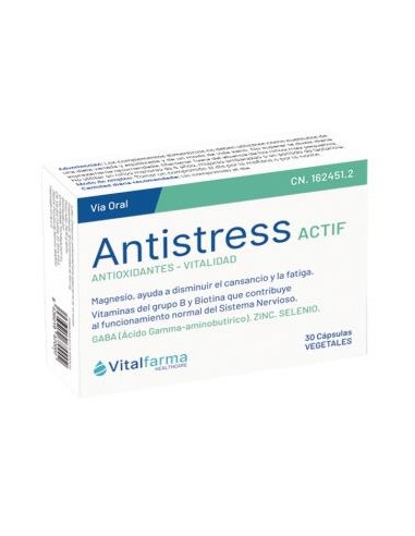 ANTISTRESS actif 30cap. VITALFARMA