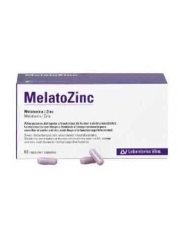 MELATOZINC 1mg 60caps VIÑAS