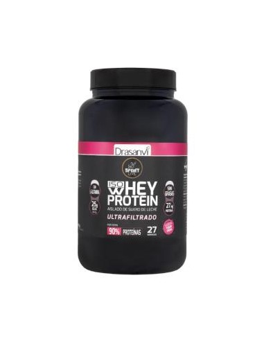 WHEY PROTEIN AISLADO YOGUR FRESA 800G SPORT LIVE DRASANVI