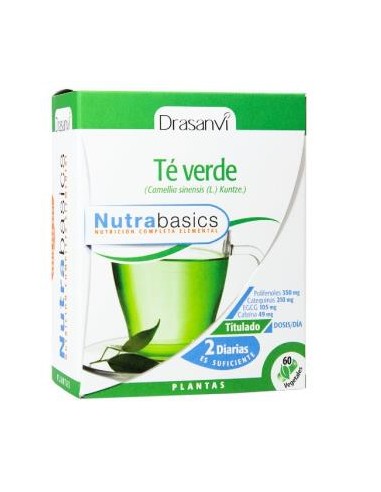 NUTRABASICS TE VERDE 60caps. DRASANVI