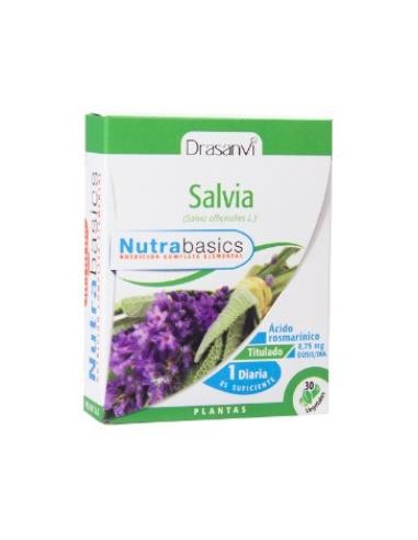 NUTRABASICS SALVIA 30cap. DRASANVI