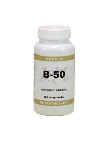 COMPLEX B-50 100comp. ORTOCEL NUTRI-THERAPY