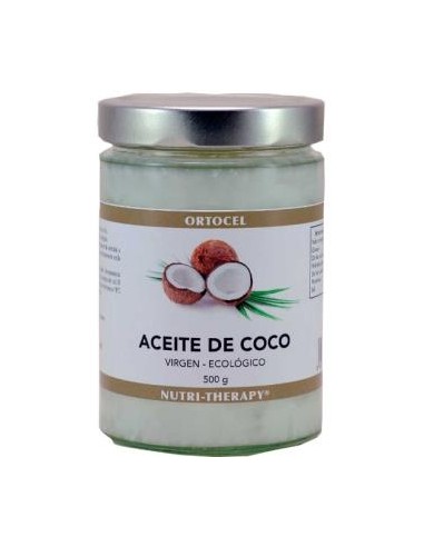 ACEITE DE COCO BIO 500gr. ORTOCEL NUTRI-THERAPY