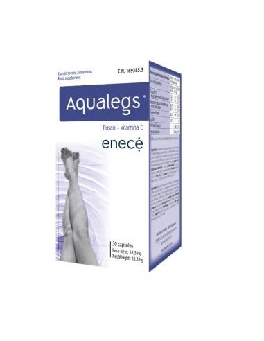 AQUALEGS 30caps NUTRICION CENTER