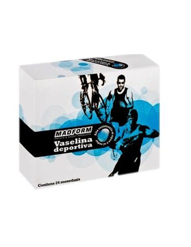 MADFORM VASELINA DEPORTIVA caja 24 monodosis