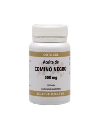 ACEITE DE COMINO NEGRO 500mg. 100perlas ORTOCEL NUTRI-THERAPY