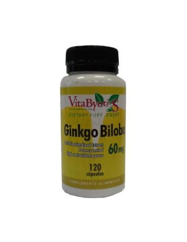 GINKGO BILOBA 60mg. 120cap. VBYOTICS