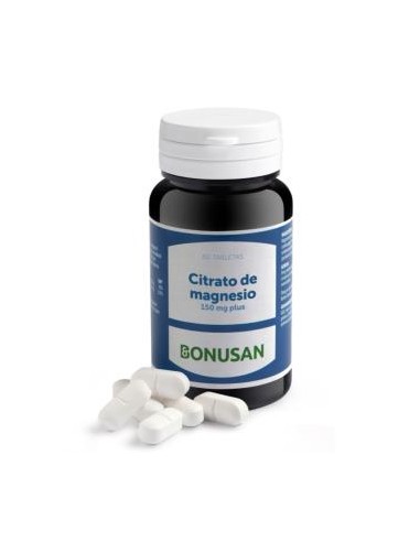 CITRATO DE MAGNESIO 150mg. 60comp. BONUSAN