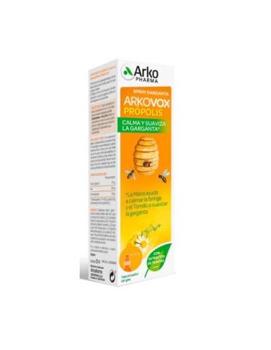 ARKOVOX propolis garganta spray 30ml. ARKOPHARMA