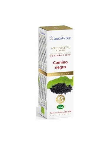 ACEITE VEG.EXTRA alimenticio comino negro 100ml. ESENTIAL AROMS