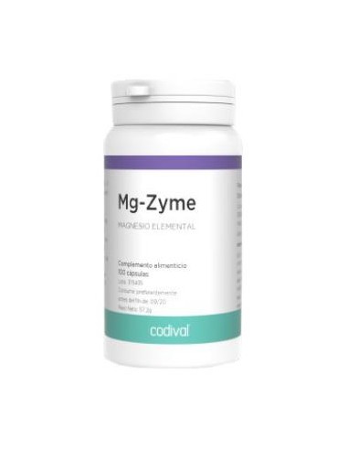 MG-ZYME 100mg. 100cap. CODIVAL