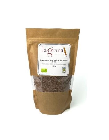 SEMILLAS DE LINO MARRON 500gr. ECO LA GRANA