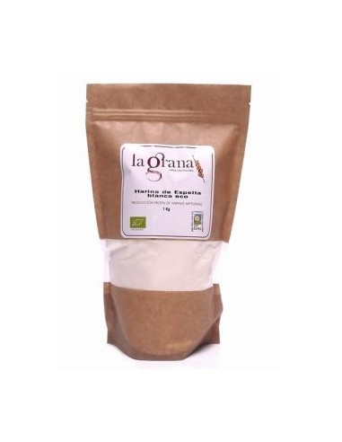 HARINA DE ESPELTA blanca 1kg. ECO LA GRANA