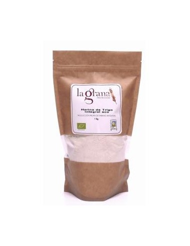 HARINA DE TRIGO integral 1kg. ECO LA GRANA