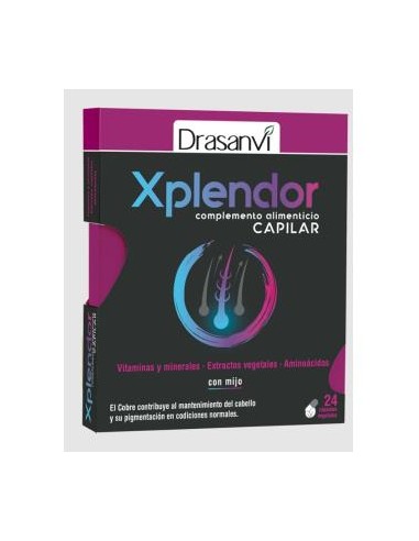 XPLENDOR capilar 24cap. DRASANVI