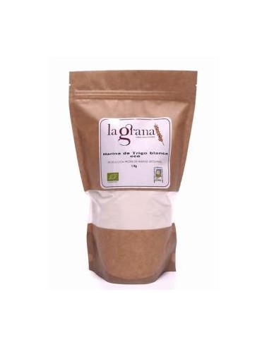 HARINA DE TRIGO blanca 1kg. ECO LA GRANA