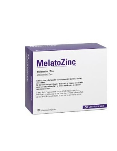 MELATOZINC 1 MG 120 caps VIÑAS