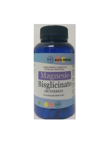 MAGNESIO BISGLICINATO 120vcaps. ALFA HERBAL