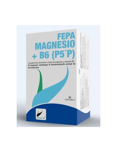 FEPA-MAGNESIO + B6 60comp. FEPADIET