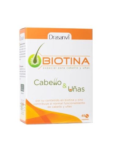 BIOTINA 400mcg. 45comp. DRASANVI