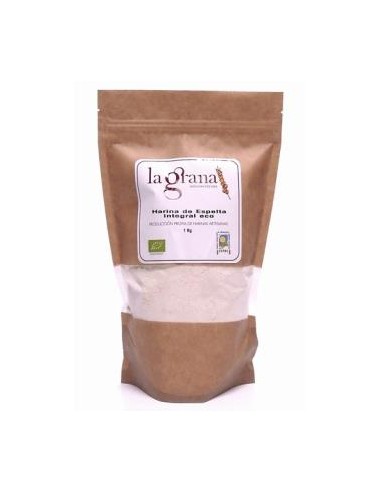 HARINA DE ESPELTA integral 1kg. ECO LA GRANA