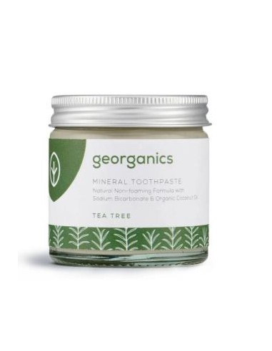 DENTIFRICO MINERAL arbol del te crema 60ml. GEORGANICS