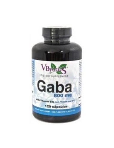 GABA 800mg. 120cap. VBYOTICS