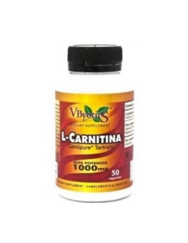 L-CARNITINA CARNIPURE 1000mg. 50cap. VBYOTICS