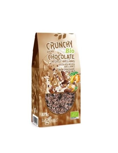 CRUNCHY AVENA CHOCO AVELLANA 375gr. ECO LA GRANA