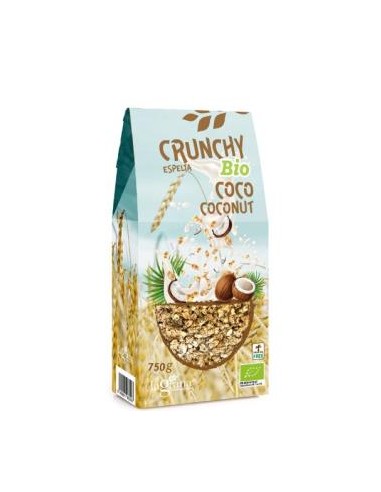 CRUNCHY ESPELTA COCO 750gr. ECO LA GRANA