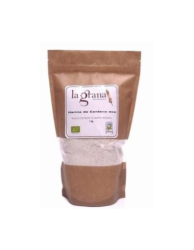 HARINA DE CENTENO integral 1kg. ECO LA GRANA