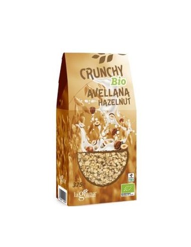 CRUNCHY AVENA AVELLANA 375gr. ECO LA GRANA