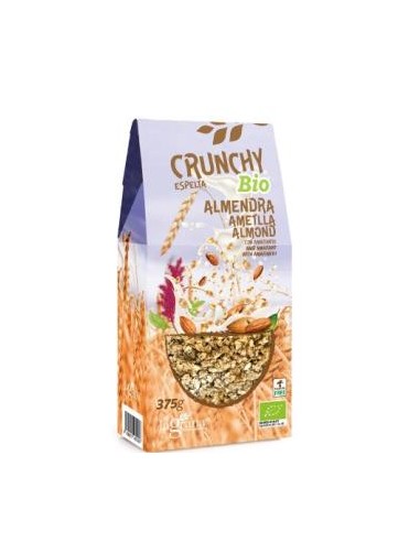 CRUNCHY ESPELTA ALMENDRA AMARANTO 375gr. ECO LA GRANA