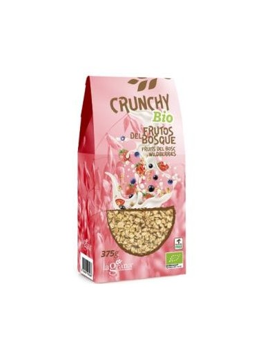 CRUNCHY AVENA FRUTOS DEL BOSQUE 375gr. ECO LA GRANA