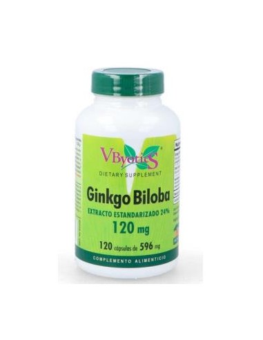 GINKGO BILOBA 120mg. 120cap. VBYOTICS