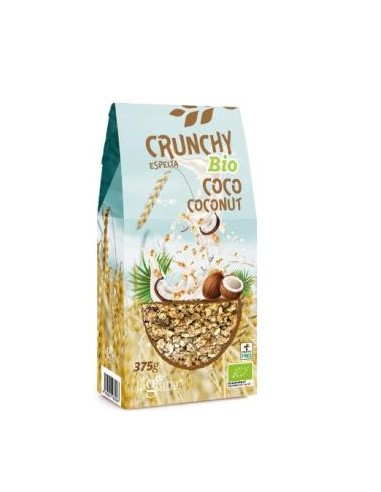 CRUNCHY ESPELTA COCO 375gr. ECO LA GRANA