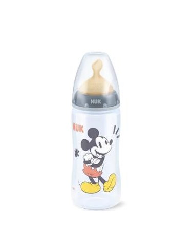 BIBERON MICKEY FC+ PP TC 6-18 L latex 300ml. NUK