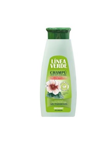 CHAMPU ANTICASPA-ANTICAIDA capuchina 400ml. LINEA VERDE