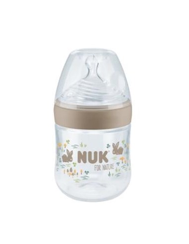 BIBERON NUK FOR NATURE PP TC silicona 150ml.