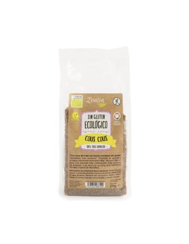 COUS COUS DE TRIGO SARRACENO 375gr. BIO SG VEGAN ZEALIA