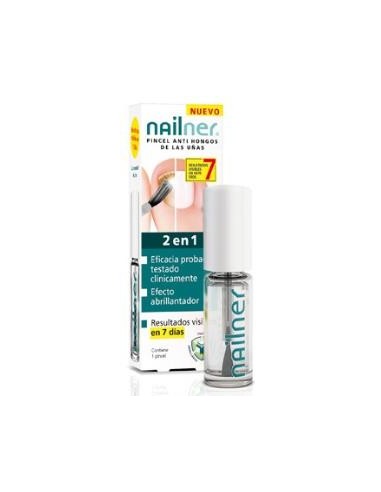 NAILNER pincel 2 en 1 antihongos 5ml.