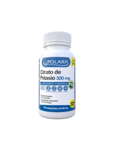 CITRATO DE POTASIO 300mg 150comp. POLARIS