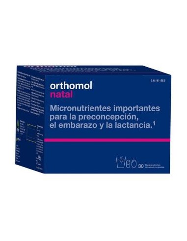 ORTHOMOL NATAL 30dosis granulado+caps.